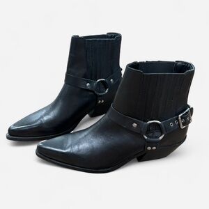 Zara Ankle Cowboy Boots